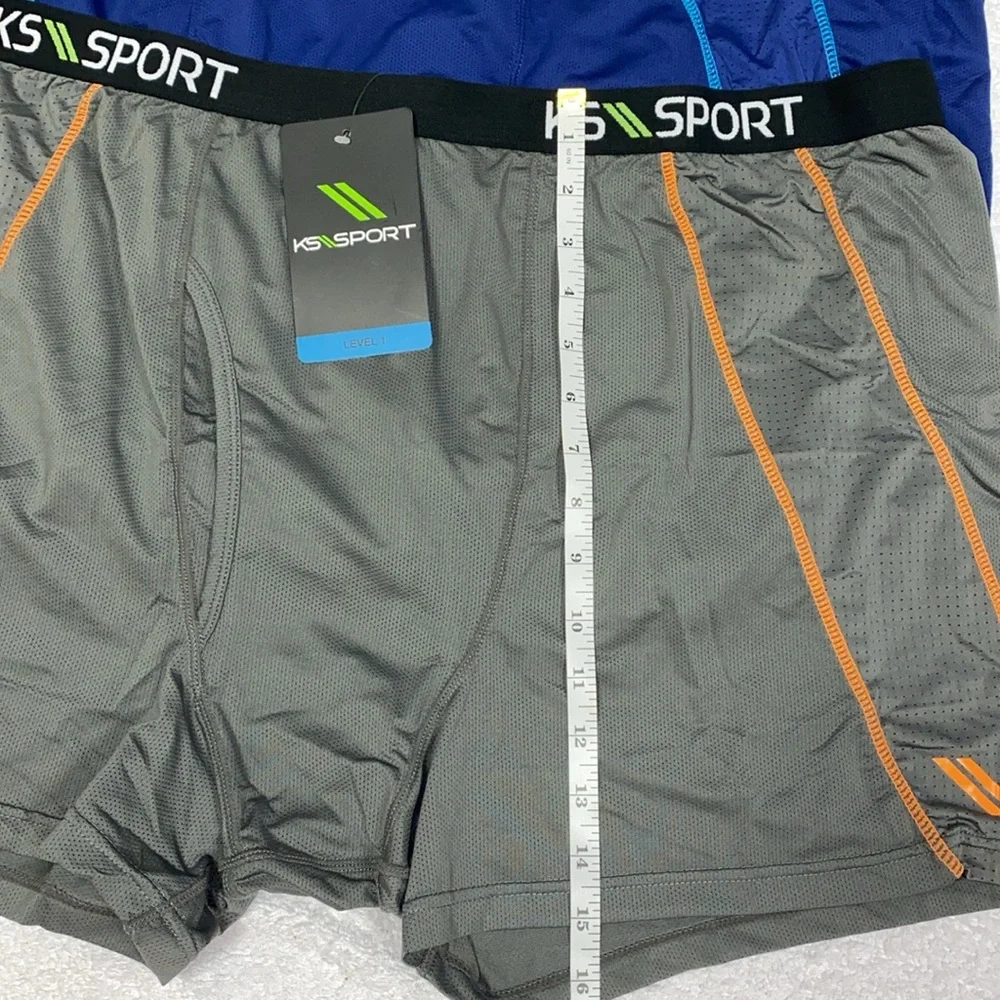 NWT KS Sport level 1 warm weather boxer briefs  moisture wicking 4xl big